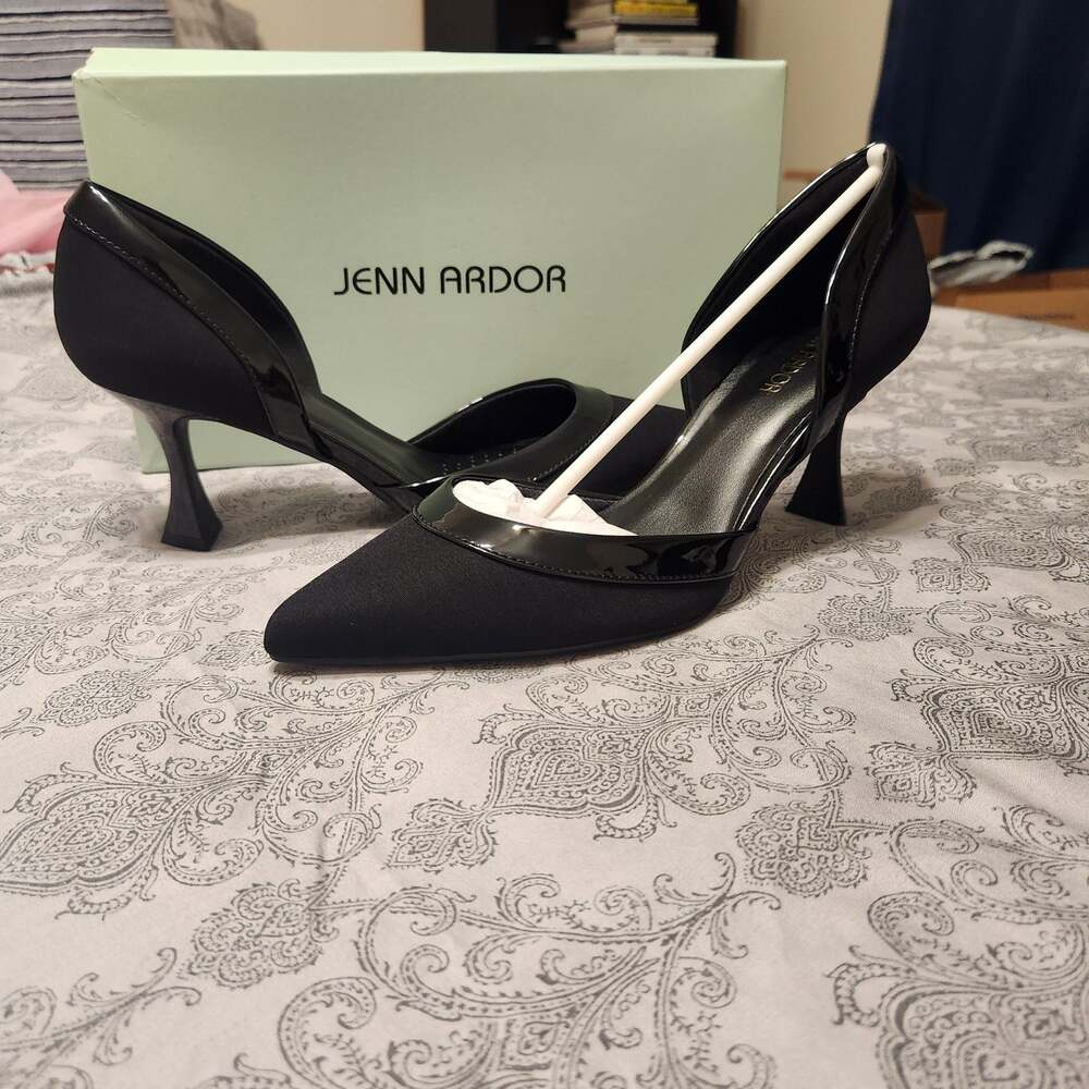 Jenn Ardor Women's Pointed Toe Pumps Black Size 8.5